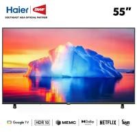 ราคา [New2025]Haier TV 55นิ้ว รุ่น 55H5F 4K Ultra HD Smart TV Voice Control WIFI Build in Netflix & Youtube/ Google TV (1732051652610198451)