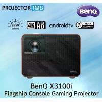 ราคา BenQ X3100i Flagship Console Gaming Projector, 4K UHD, 3300 Lumens, Dual-HDMI with Android TV (3 Years Warranty) สามารถออกใบกำกับภาษีเต็มรูปแบบได้ (1730190952209550081)