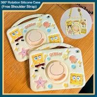 ราคา เคสขาตั้งแบบพับได้หมุนได้ 360° สำหรับ iPad 10.2, 7, 8, 9th, 10th Gen, 10.9, Air1, Air2, 9.7, Air3, 10.5, Air4, Air5, 10.9, Pro 11, 2020, 2021, 2022, 2024, Air 11, Air6 (1731489567760419222)