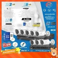ราคา PSI Bullet IP Camera 2MP รุ่น ZC2 (8ตัว) + DVR 8Ch รุ่น Z8 + PoE Switch 8 port 2 port uplink รุ่น ZP8 พร้อมของแถมตามชุด (1731446504696679267)