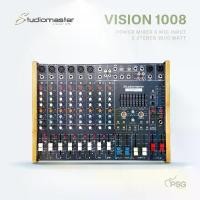 ราคา STUDIOMASTER : VISION 1008 POWER MIXER 6 MIC INPUT 2 STEREO 1000 WATT Sound (1730324304935619176)
