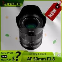 ราคา เลนส์รูรับแสงขนาดใหญ่ 7artisans AF 50mm F1.8 ฟูลเฟรม สำหรับการถ่ายภาพแนวตั้งกล้อง พร้อม Sony E-mount A7M3 A7M4 S3 FX3 (1730112932189277017)