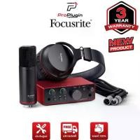 ราคา Focusrite Scarlett Solo Studio (4th Gen) ชุดบันทึกเสียง audio interface ไมค์โครโฟน หูฟังมอนิเตอร์ (ProPlugin) (1729990602048768267)