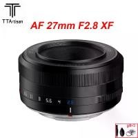 ราคา TTArtisan-เลนส์กล้องออโต้โฟกัส 27mm F2.8 Fuji X Fujifilm XF Sony E Nikon Z เมาท์ STM APS-C การรับรู้ดวงตาสำหรับ XA7 XT100 (1729967315142544217)