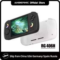 ราคา คอนโซลเกมมือถือ, ANBERNIC RG406H, หน้าจอสัมผัส IPS 4 นิ้ว, ระบบปฏิบัติการ Android 13, จอยสติ๊กฮอลล์ 3 มิติ, ตัวกระตุ้นเหนี่ยวนำฮอลล์, เกมวิดีโอ, RG406H (1731423310752221404)