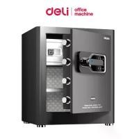 ราคา Deli ตู้เซฟ ตู้เซฟนิรภัย แสกนลายนิ้วมือและรหัสผ่าน วัสดุเหล็กป้องกันสนิม มีหุ้มด้านใน ป้องกันรอย ล็อค2ชั้น Safe Box ตู้ เซฟ (1731030794536389318)