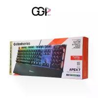 ราคา คีย์บอร์ด SteelSeries Apex 7 Mechanical Gaming Keyboard แป้นพิมพ์ภาษาไทย มี OLED Smart Display (1729583261860727162)