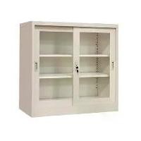 ราคา MEDILA ตู้เอกสารบานเลื่อนกระจก 3ฟุต สีเทา รุ่น SH0038 (1731737455427553913)