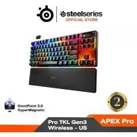 ราคา SteelSeries Apex Pro TKL Gen 3 Gaming Keyboard คีย์บอร์ดเกมมิ่ง สวิตช์ OmniPoint 3.0 HyperMagnetic (1731758800309750280)