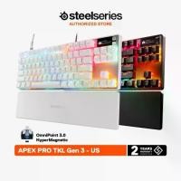 ราคา SteelSeries Apex Pro TKL Gen 3 Gaming Keyboard คีย์บอร์ดเกมมิ่ง สวิตช์ OmniPoint 3.0 HyperMagnetic (1731024696970676403)
