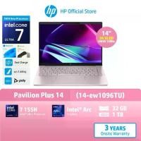 ราคา HP Notebook Pavilion Plus 14-ew1096TU / 14-ew1107TU / Intel Ultra 7 155H - Arc Graphics- 32GB- 1TB (1732081645256477078)