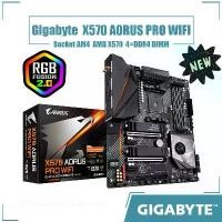 ราคา เมนบอร์ด Gigabyte X570 AORUS PRO WIFI, ซ็อกเก็ต AM4, 4xDDR4 DIMM, ชิปเซ็ต AMD X570, ATX, 128GB, [ใหม่] (1731308290281408169)