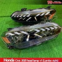 ราคา CulinaryCorner ปัจจุบัน ไฟหน้า Civic FE 2021 ลายแลมโบ V1 ไฟหน้าแต่ง ไฟตาหน้า ไฟหน้ารถยนต์ Led Car รถจักร (1730900533180074612)