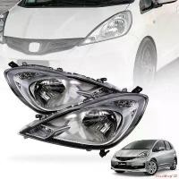ราคา ปัจจุบัน เสื้อไฟหน้า โคมไฟหน้า รุ่น ฮอนด้า แจ๊ส HONDA JAZZ GE MC ปี 2011 - 2013 ไม่รวมชุดหลอดไฟ และสายไฟ สีใส 1 คู่ Motorcycle มอเตอร์ไซค์ (1731661109583972511)
