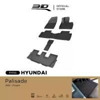 ราคา 3D Mats พรมปูพื้นรถยนต์ HYUNDAI PALISADE 2024-Present พรมกันลื่น พรมกันนํ้า พรมรถยนต์ (1732326404825450629)