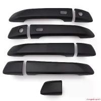 ราคา chargeshoprich ความคงทน ครอบมือจับ ครอบมือดึง ครอบมือเปิดประตู 4 ประตู รุ่นท็อป Top เว้าปุ่มเซนเซอร์ 9 ชิ้น สีดำด้าน สำหรับ Isuzu D-Max 4x2 4x4 V-Cross Hi-Lander ปี 2020-2021 รถ (1731617004336613557)