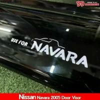 ราคา จัดส่งเฉพาะจุด กันสาด กันสาดน้ำฝน navara D40 นาวาร่า 2005 2008 2010 2011 2013 2 ประตู 2 ประตู+cab 4 ประตู  สีดำ (1731627205512758873)