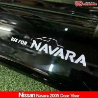 ราคา จัดส่งเฉพาะจุด กันสาด กันสาดน้ำฝน navara D40 นาวาร่า 2005 2008 2010 2011 2013 2 ประตู 2 ประตู+cab 4 ประตู  สีดำ (1731634596350429015)