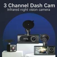 ราคา DVR รถยนต์ WiFi, 3 ช่อง, HD 1080P, IPS 2.0 นิ้ว, กล้องติดรถยนต์ 3 เลนส์, กล้องติดรถยนต์, กล้องติดรถยนต์ (1730574596344023305)