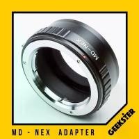 ราคา เมาท์แปลง MD-NEX ( Minolta MD - SONY E / FE Adapter / MD โซนี่ Lens Adapter ) กล้อง เลนส์ เฟือง ท้าย เฟรม ดรีมคุรุสภา (1731022831486274500)
