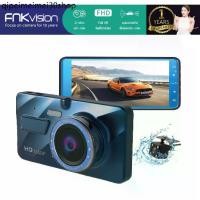 ราคา FNKvision กล้องติดรถยนต์ Full HD WDR 4.0" IPS screen 1296P FULL HD กล้องคู่ WDR(ชัดในโหมดกลางคืน) กลางคืนชัดเจนHD (1731582582895183620)