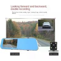 ราคา กระจกมองหลัง Tachograph, รถยนต์ 4.3 นิ้ว, HD, กล้องคู่, เครื่องบันทึกการขับขี่ข้ามพรมแดน, กล้องติดรถยนต์ Car จอ (1730819247502756034)