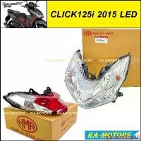 ราคา nykvaoshop16 คุณภาพรับประกันได้ HMA ไฟหน้า ไฟท้าย ฝาครอบไฟหน้า คลิก125i 2015 LED Click125i รุ่น 2015 (ไฟหน้าคลิก125 LED 2015) มอเตอร์ไซค์ Motorcycle กรีน หลอดไฟ (1731545873955522884)