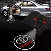 ราคา ไฟประตูรถยนต์ TOYOTA, ไฟ LED โปรเจคเตอร์, ไฟเงาประตู, ไฟต้อนรับ, โลโก้สัญลักษณ์, ชุด 2 ชิ้น, เหมาะสำหรับ TOYOTA (1730088818119575924)