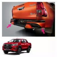 ราคา ชุด สปอยเลอร์ Spoiler กันชนหลัง ไม่ทำสี 2 ชิ้น ของแท้ สำหรับ โตโยต้า Toyota ไฮลักซ์ Hilux รีโว่ Revo ปี 2015 2016 17 18 (1732571655341507903)