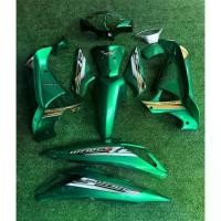 ราคา [COD] [Tiktok]ชุดสี เวฟ125i ไฟเลี้ยวบังลม สีเขียว H59 ได้ทั้งหมด14ชิ้น ABS รับประกันประกอบสนิททั้งคัน ชุด เบรค หน้า 125 บังลม ชุดเบรคหน้า125บังลม (1732502806440936496)