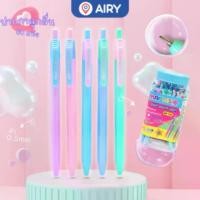 ราคา [ส่งฟรี] ปากกาลูกลื่นสีพาสเทล 5 สี แบบกด (หมึกน้ำเงิน) ขนาดเส้น 0.7mm Maples 339 ปากกา ปากกาลูกลื่น เครื่องเขียน ปากการาคาถูก (1732227541346780782)