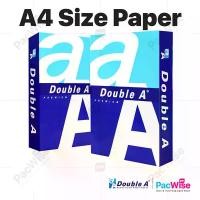 ราคา กระดาษ A4 Double A 70gsm และ 80gsm, 500 แผ่น/1 รีม, กระดาษสำนักงาน, เครื่องเขียน (1731853781204829500)