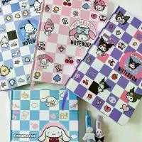 ราคา สมุดโน๊ต Sanrio A5, Cinnamoroll, สมุดบันทึก, หน้าด้าน, สมุดมือลูกไม้, หนังสือไดอารี่คุโรมิ, น่ารัก (1731973466252805568)