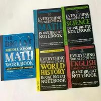 ราคา ทุกอย่างที่คุณต้องการสำหรับโรงเรียนมัธยมอเมริกัน, โน้ตศึกษานักเรียนมัธยมต้น, 5 เล่ม, ภาษาอังกฤษต้นฉบับ กระดาษ แฟลช เคลือบ งิน แก๊ป ฟิวเจอร์บอร์ด แผ่น ใหญ่ ปก โลก พับ บางเบา หด ได (1732581378864809955)