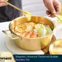 ราคา หม้อก๋วยเตี๋ยวเกาหลี หม้อทำอาหารขนาดเล็ก ครัวเรือน สแตนเลส หูคู่ หม้อซุปก๋วยเตี๋ยวหอยทาก หม้อราเมนสไตล์เกาหลี เหมาะสำหรับเตาแม่เหล็กไฟฟ้าและเตาแก๊ส ถ้วย กระดาษ คราฟท์ (1731610331322156723)