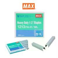 ราคา MAX (ตราแม็กซ์ ) ลวดเย็บ ลูกแม็ค กระดาษ 1213 FA - H (23/13) จำนวน 1 กล่อง (1731319637835220329)