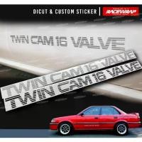ราคา สติกเกอร์ twincam 16valve สำหรับ toyota ae92 โตโยต้าโดเรม่อน สติกเกอร์ติดโตโยต้าปีเก่า (1732165459778897623)