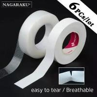 ราคา เทปต่อขนตา NAGARAKU ชุด 6 ชิ้น ระบายอากาศ ป้องกันภูมิแพ้ ฉีกขาดง่าย เทป Micropore เทปขนตาแบบมืออาชีพ แต่งหน้า (1732288456896316623)