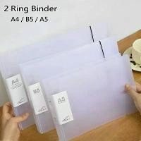 ราคา แฟ้ม 2 ห่วง ขนาด A4 และ A5 และ B5 โปร่งใส แฟ้มใส่กระดาษแนวนอน แฟ้มใส่เอกสาร แฟ้มใส่เอกสาร 2 รู แฟ้มใส่เอกสาร (1732623181530891649)