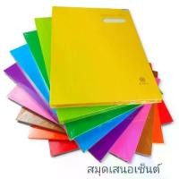 ราคา จัดส่งทันที. แฟ้มเสนอเซ็นต์ สมุดเสนอเซ็น F4 แฟ้ม สีสด เหมาะสำหรับ ใส่เอกสารเพื่อนำเสนอ (1 เล่ม) สมุดเสนอเซ็น เสนอเซ็นต์ (1732513908977010379)