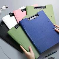 ราคา กระดานคลิปโปรไฟล์ ขนาด A3 / A4 กระดานคลิปคู่ 100 แผ่น ที่เก็บเอกสารสำนักงาน แผ่นหนัง แผ่นหนัง ที่เก็บกระดาษ แฟ้ม (1732647333986928001)