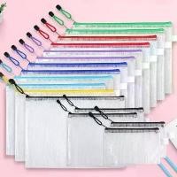 ราคา A4 กระเป๋าตาข่ายซิป, กระเป๋าเอกสาร, กันน้ำ, ซิปพลาสติก, แฟ้ม, กระเป๋า, เหมาะสำหรับกระดาษ, โรงเรียน, สำนักงาน, อุปกรณ์นักเรียน, มีให้เลือก 1-10 ชิ้น (1732647345280943146)