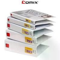 ราคา Comix A210 แฟ้มโชว์เอกสาร A4 1/1.5/2 นิ้ว แฟ้ม PVC แฟ้มห่วง แฟ้มเอกสาร 2/3/4 ห่วง แฟ้มใส่เอกสาร (1732613453932823617)