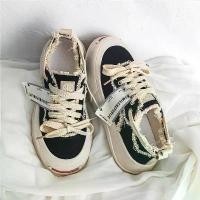 ราคา รองเท้าผ้าใบสำหรับผู้หญิง ดีไซน์เปิดยิ้ม ฤดูร้อน มาใหม่ อินเทรนด์ สไตล์ลำลอง รองเท้าผ้าใบพื้นหนา ปี 2025 รองเท้ากีฬา สตรี รองเท้า แฟชั่น นําเข้า รองเท้า นักเรียน วินเทจ รองเท (1731934559674402127)