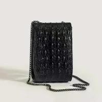 ราคา กระเป๋าสะพายไหล่ หนัง PU ขนาดเล็ก แต่งสายโซ่คล้อง สไตล์เกาหลี แฟชั่นวินเทจ สําหรับสตรี 9913 (1729665809127999700)