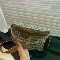 ราคา กระเป๋าคาดหน้าอก, ลายเสือดาว, กระเป๋าสะพายไหล่เดียว, สำหรับผู้หญิง, แฟชั่นวินเทจ, กระเป๋าคาดเอวลายสก๊อต, กระเป๋าสตรีมีพื้นผิว, ใหม่ในปี 2025 (1732668568300455115)