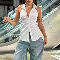 ราคา เสื้อแขนกุดผู้หญิง แฟชั่นวินเทจ VesGlory อเนกประสงค์ 2025 (1732158406089016611)