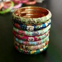 ราคา สร้อยข้อมือ Cloisonne ลายดอกโบตั๋น แฟชั่นวินเทจ ของขวัญสำหรับผู้หญิงและเด็กผู้หญิง เครื่องประดับดอกไม้ กำไลข้อเท้า เครื่องประดับ (1732000538422052206)
