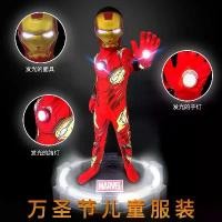 ราคา ชุดเด็ก ธีมฮาโลวีน สำหรับเด็กผู้ชาย มีไอรอนแมนและกัปตันอเมริกา เสื้อคลุม คอสเพลย์ ชุดซุปเปอร์แมน (1732459609412437525)