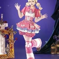 ราคา ชุดคอสเพลย์ Identity V, Mancat, ผู้หญิงสีแดง, ความร่วมมือ Sanrio, สไตล์เชียร์ลีดเดอร์, ในสต็อก, คอสเพลย์ (1732379413556987149)